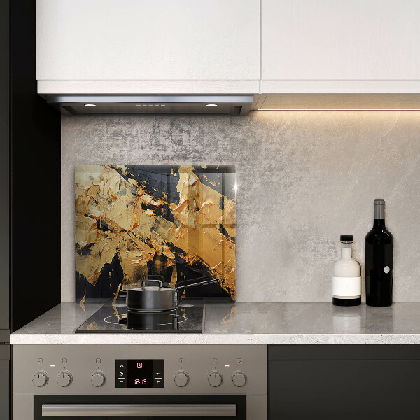 De vidrio templado Textura de pintura elegante