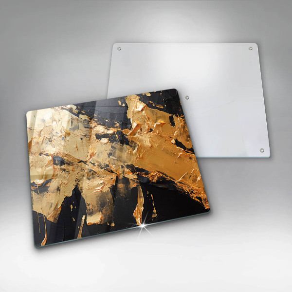 De vidrio templado Textura de pintura elegante