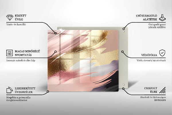 De vidrio templado Manchas pastel