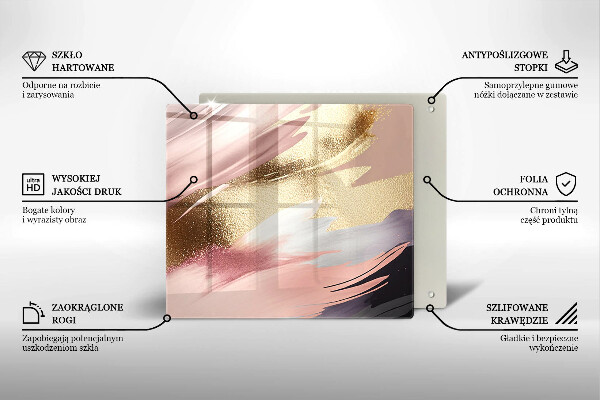 De vidrio templado Manchas pastel