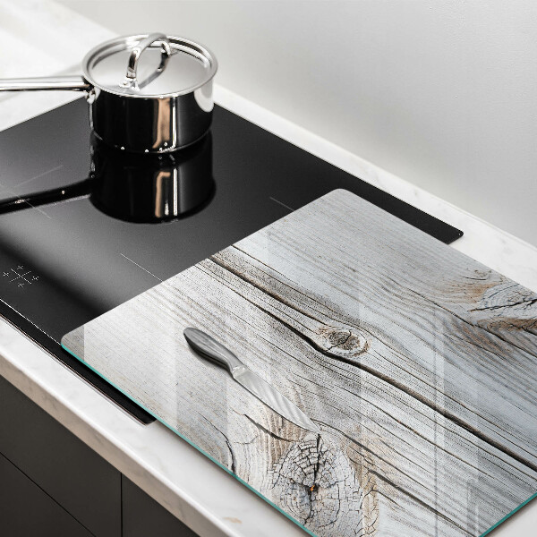 De vidrio templado Estructura de madera brillante