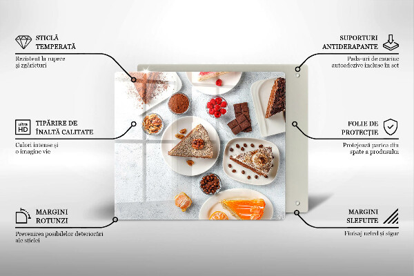 De vidrio templado La dulzura del pastel