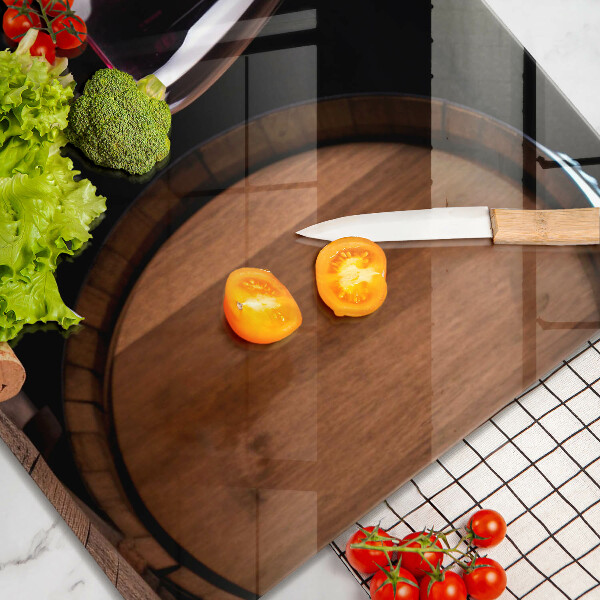 De vidrio templado Copa de vino de barril