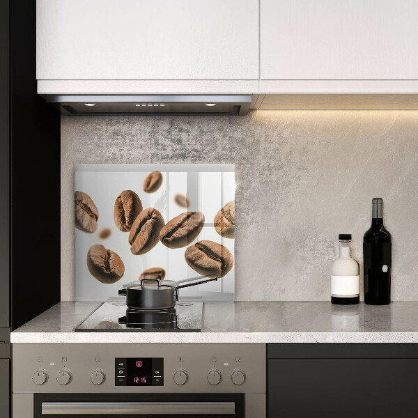 De vidrio templado Granos de café