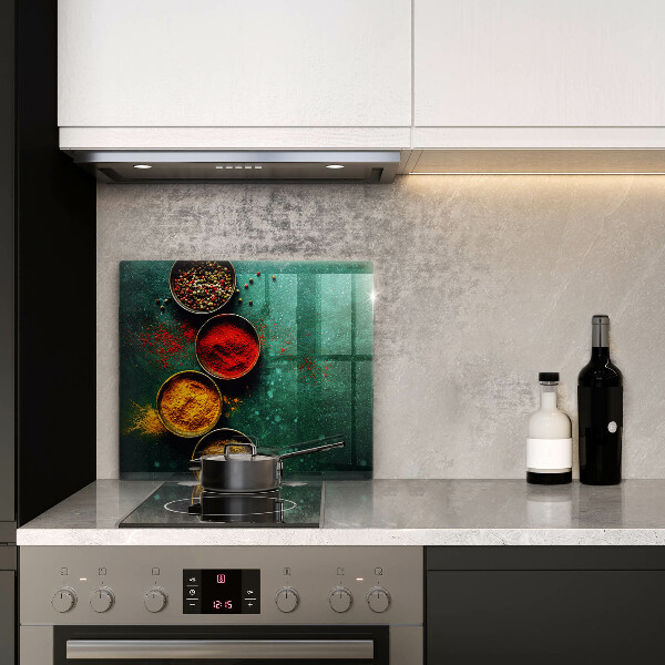 De vidrio templado Especias orientales