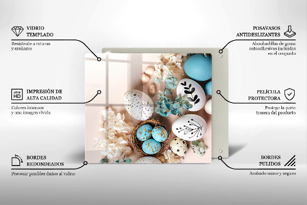 De vidrio templado Decoraciones de pascua