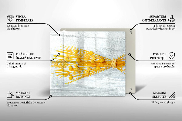 De vidrio templado Pasta