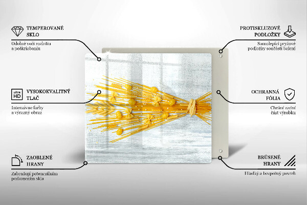 De vidrio templado Pasta