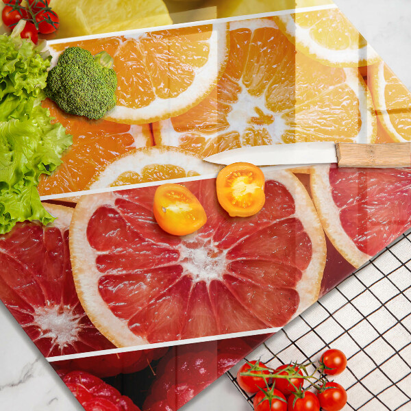 De vidrio templado Frutas coloridas