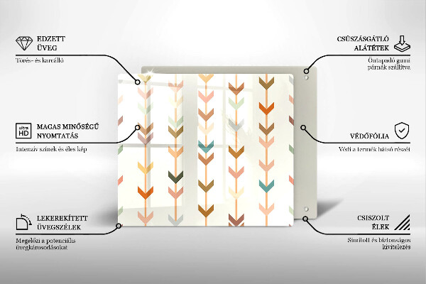 De vidrio templado Elementos geométricos