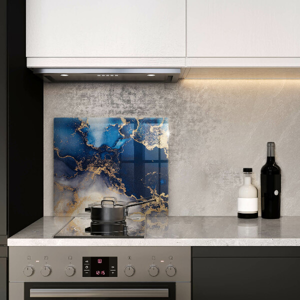 De vidrio templado Abstracción de mármol