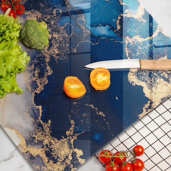 De vidrio templado Abstracción de mármol