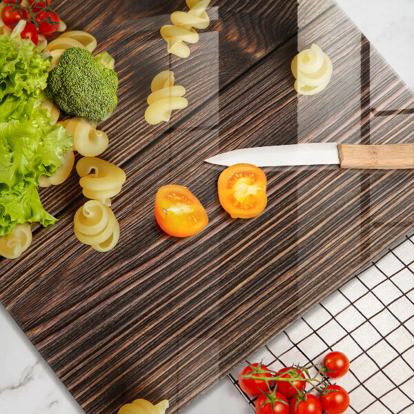 De vidrio templado Pasta en la mesa