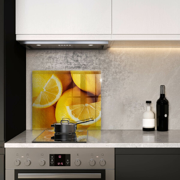 De vidrio templado Limones jugosos