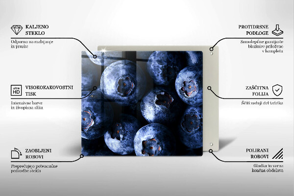 De vidrio templado Cerca de bayas