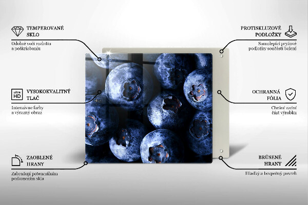De vidrio templado Cerca de bayas
