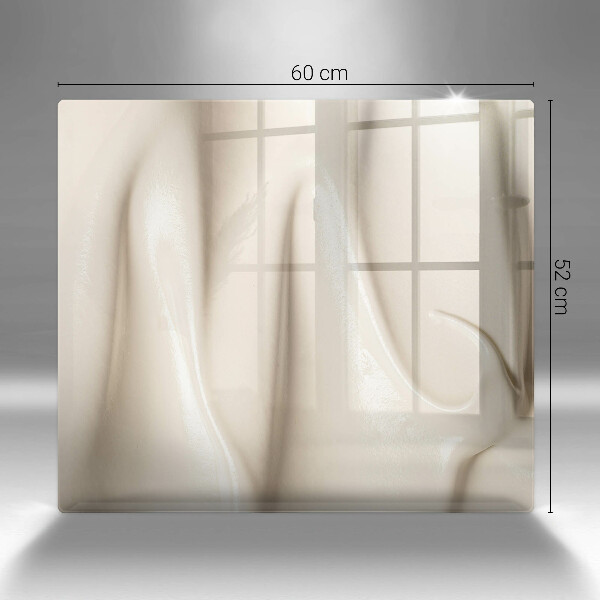 De vidrio templado Helado cremoso