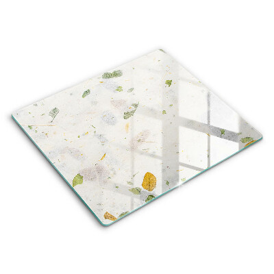 De vidrio templado Hojas cayendo