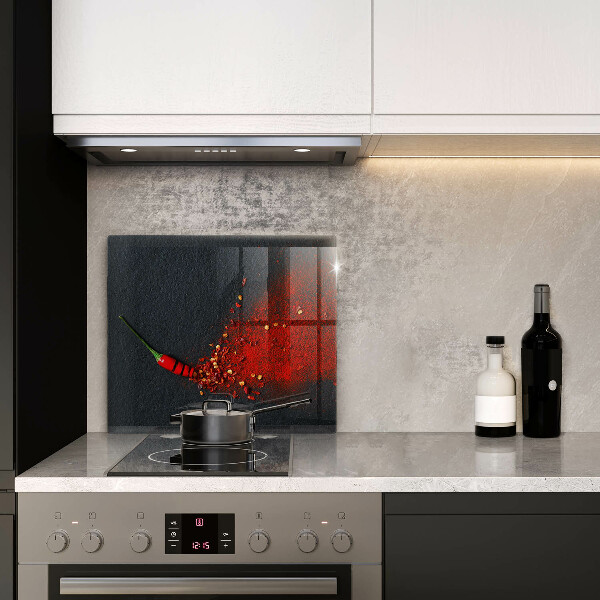 De vidrio templado Pimiento picante