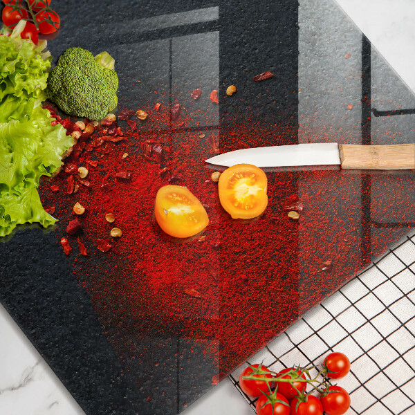 De vidrio templado Pimiento picante