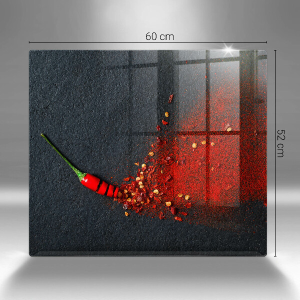 De vidrio templado Pimiento picante