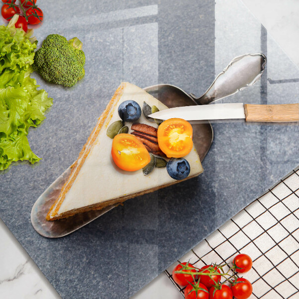 De vidrio templado Pedazo de pastel