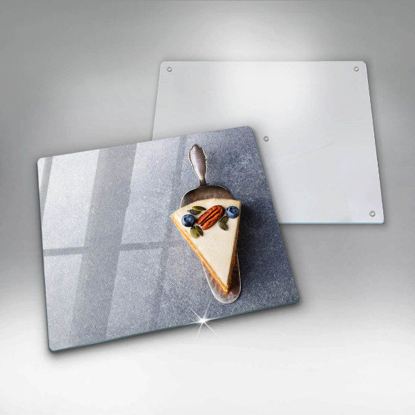 De vidrio templado Pedazo de pastel