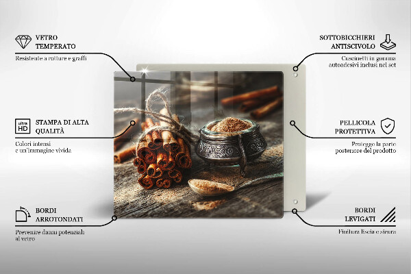 De vidrio templado Vainas de vainilla