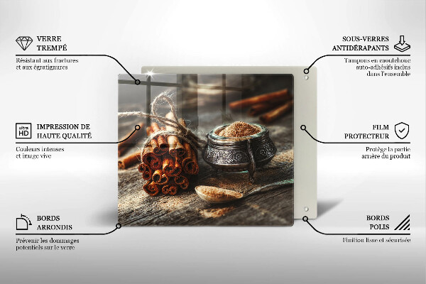 De vidrio templado Vainas de vainilla