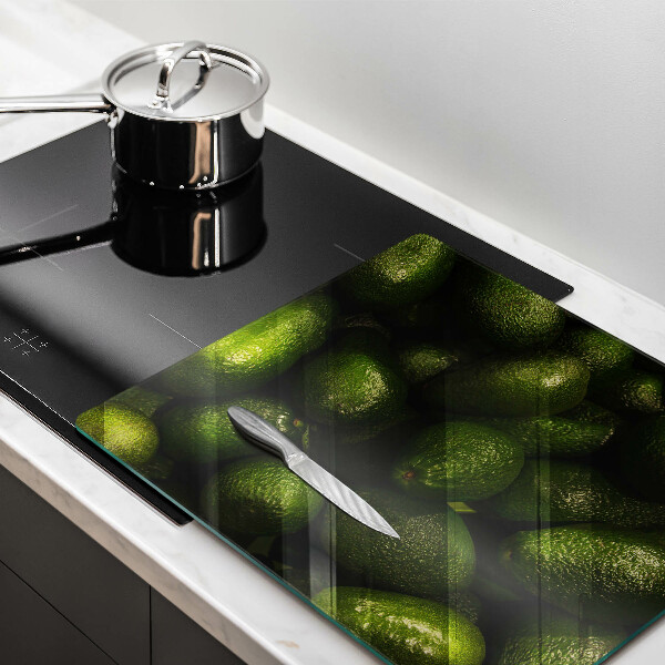 De vidrio templado Fruta de aguacate