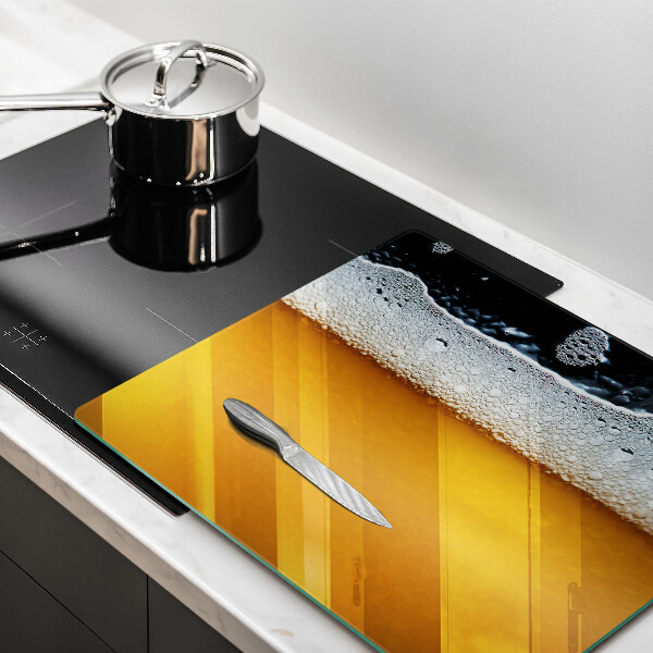 De vidrio templado Beber espuma de cerveza