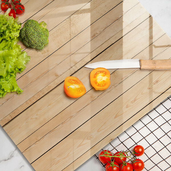 De vidrio templado Tablas de madera delicadas