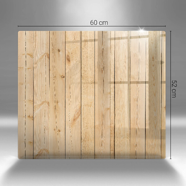 De vidrio templado Tablas de madera delicadas