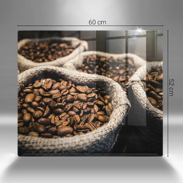 De vidrio templado Bolsas de granos de café