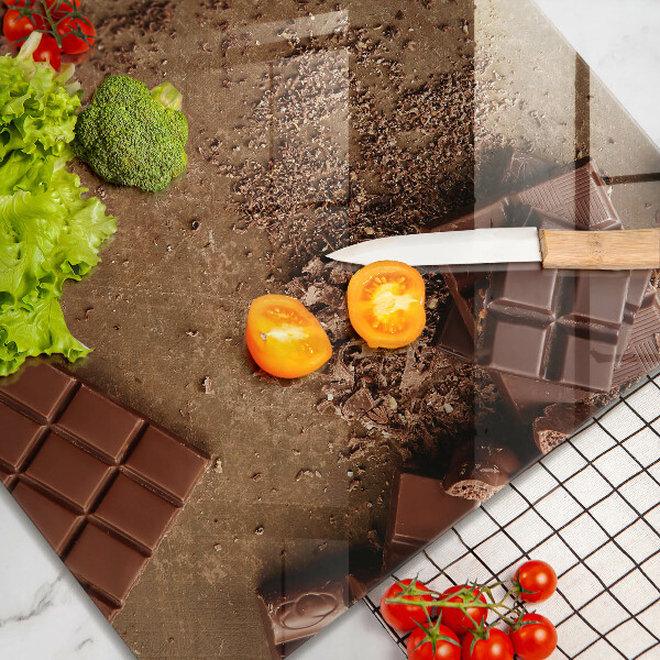 De vidrio templado Dulces de chocolate