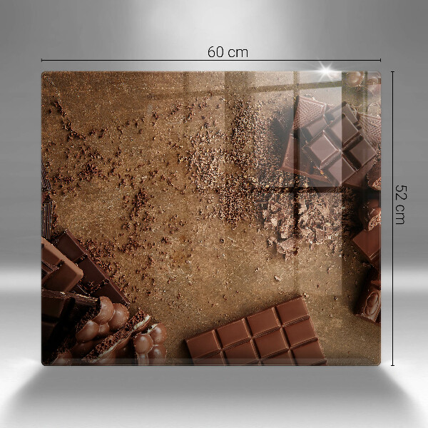 De vidrio templado Dulces de chocolate