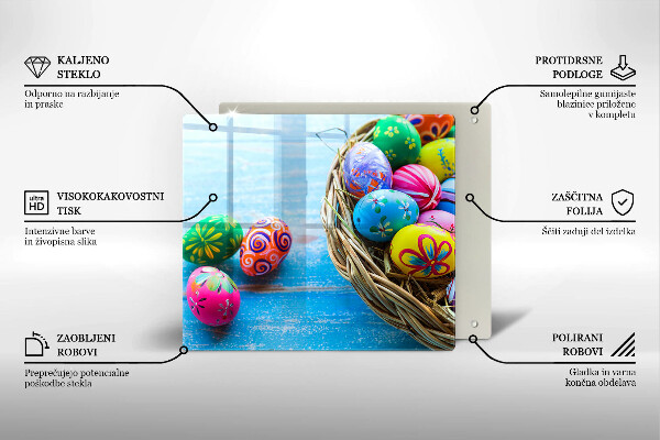 De vidrio templado Huevos de pascua huevos de pascua