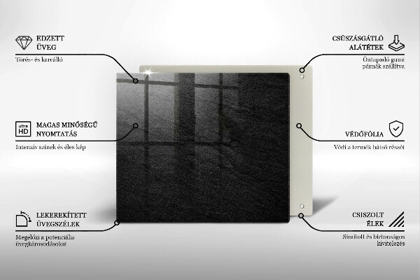 De vidrio templado Textura de roca