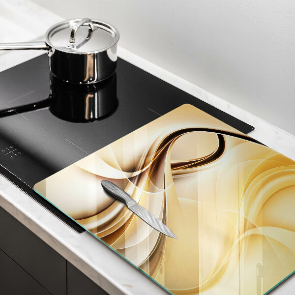 De vidrio templado Abstracción de humo