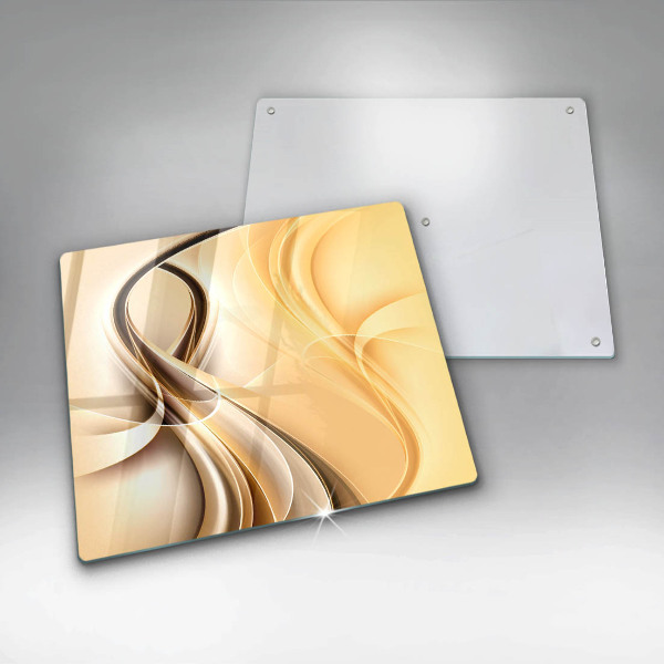 De vidrio templado Abstracción de humo