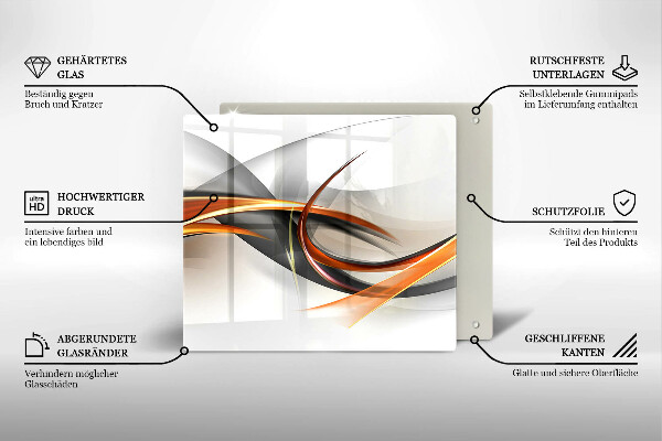 De vidrio templado Formas modernas
