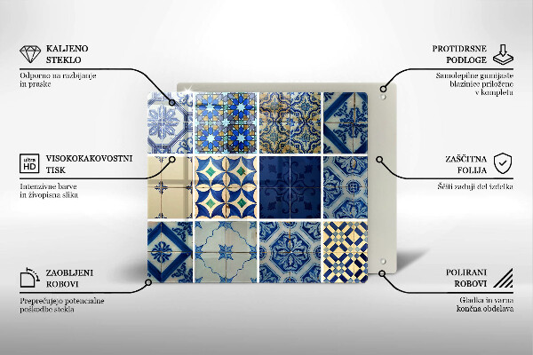 De vidrio templado Azulejos decorativos