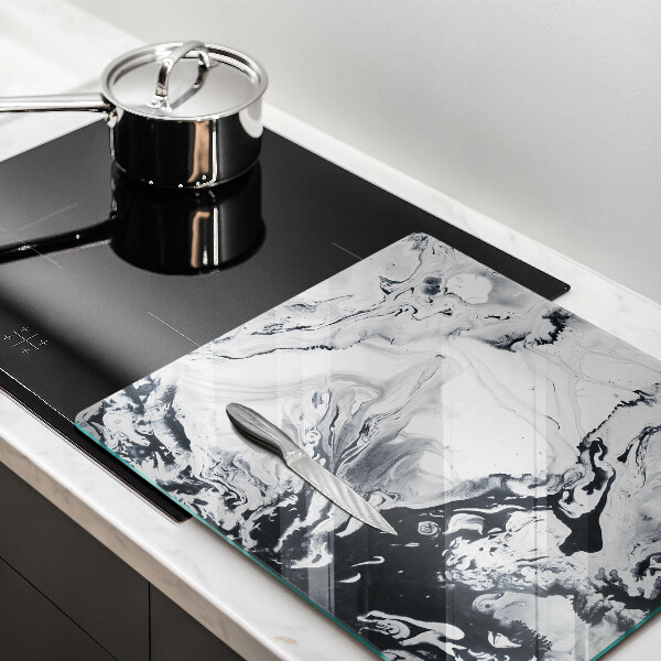 De vidrio templado Abstracción de tinta