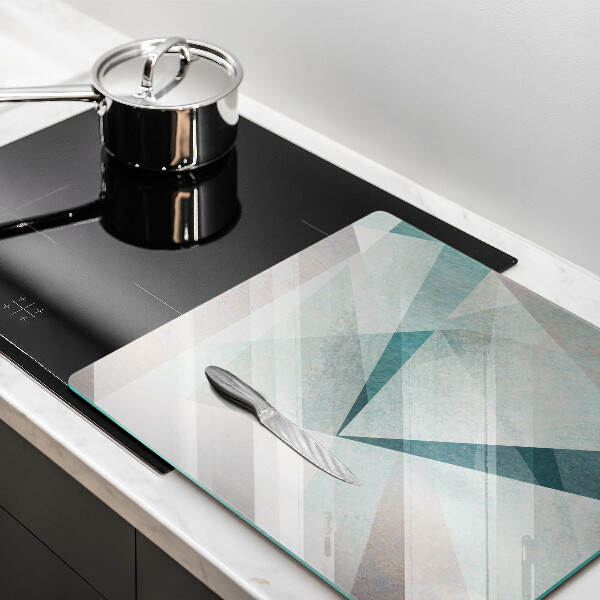 De vidrio templado Abstracción aguda