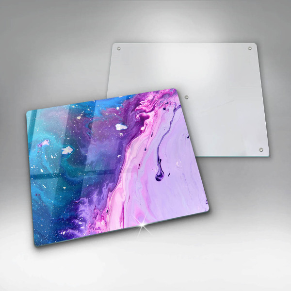 De vidrio templado Tintas de abstracción