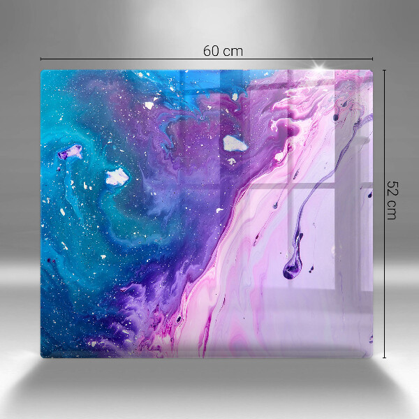 De vidrio templado Tintas de abstracción