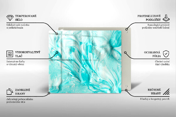 De vidrio templado Pinturas de abstraccion