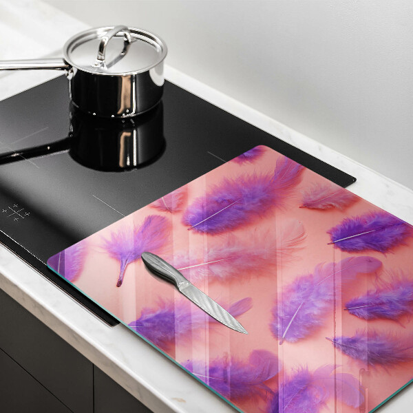 De vidrio templado Plumas esponjosas