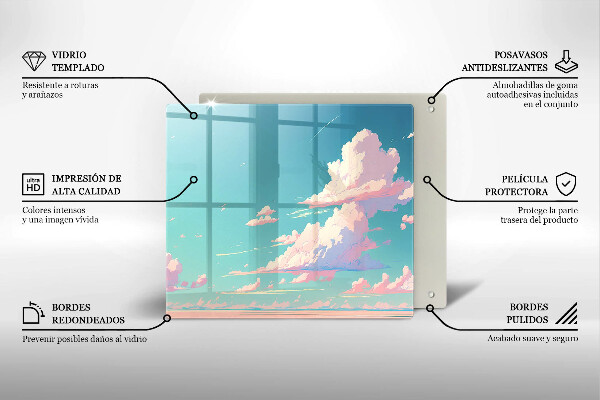 De vidrio templado El cielo de cuento de hadas