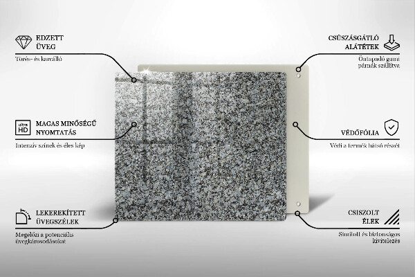 De vidrio templado Textura de piedra